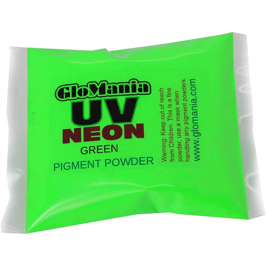 240ml GREEN UV Black Light Pigment Powder, Neon, UV Reactive, Fluorescent