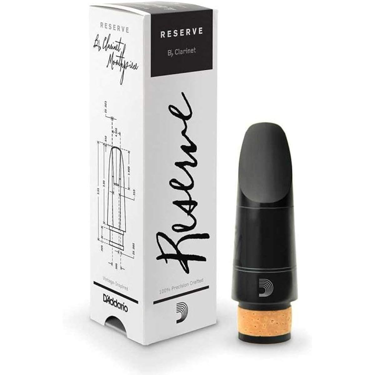 RICO Reserve 'Bb Clarinet' Mouthpiece The vintage mouthpieces. (X10 medium open)