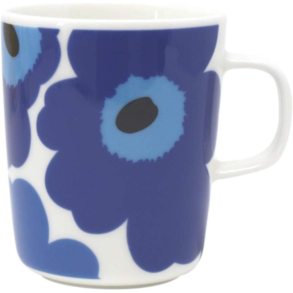 Marimekko UNIKKO mug (blue, beige blue set)