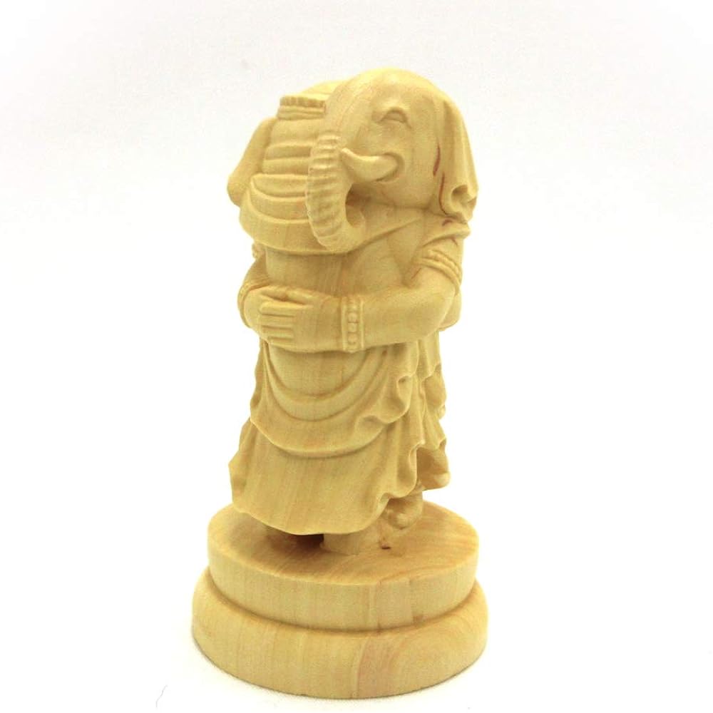 Kurita's special Buddha statue [Various Tenjin] Kankiten (Shoten) twin-body standing statue (total height approx. 8cm, width 4.5cm, depth 4.5cm) Mizutsuge 14015