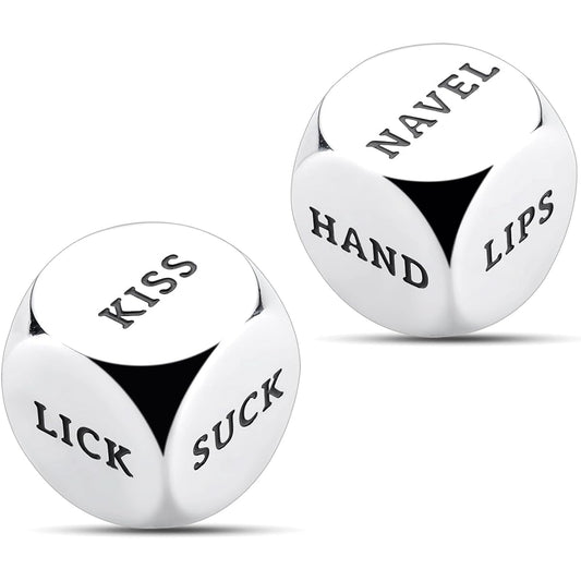 Anniversary Couple Gifts Date Night Dice Couple Boyfriend Girlfriend Wedding Birthday Honeymoon Christmas Valentine's Day Husband Wife Him Her Decision Making Dice Adult