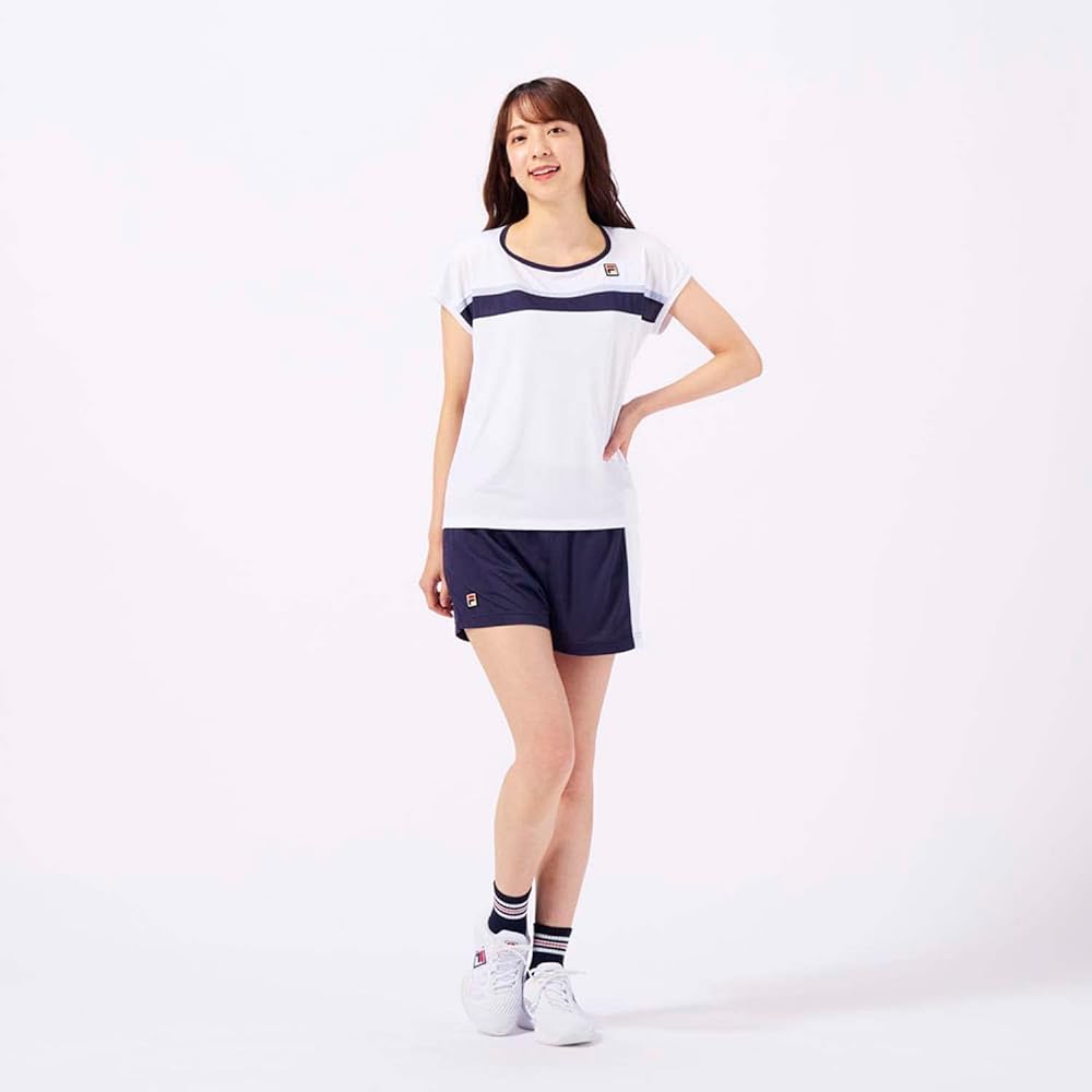 [Fila Tennis] VL2601 Women's Tennis Pants, Water Absorbent, Quick Drying, UV Shorts