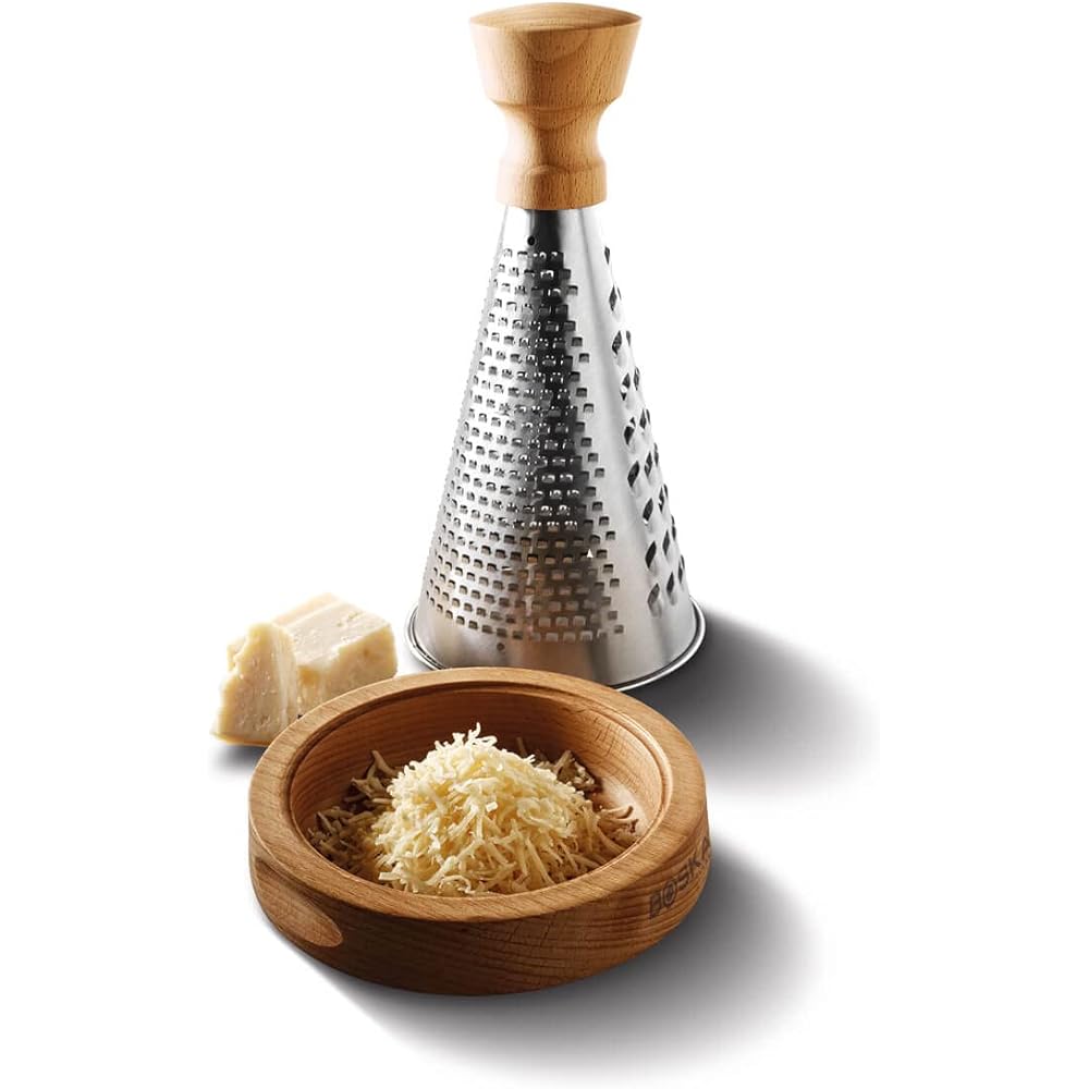 BOSKA Grater Wood 150x150x270 mm Table Grater Oak 320110