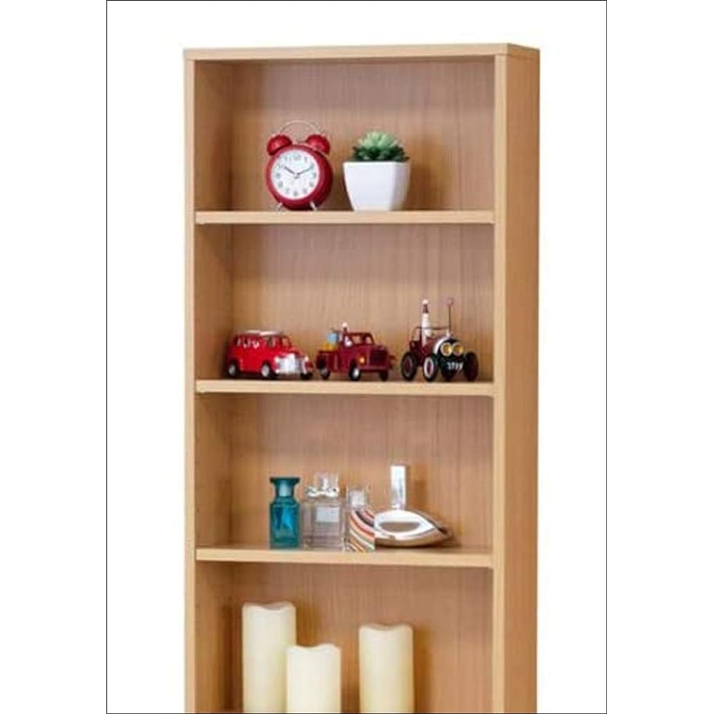 Kuroshio Bookcase Natural Width 45cm Bookshelf Comic Storage Rack 039376