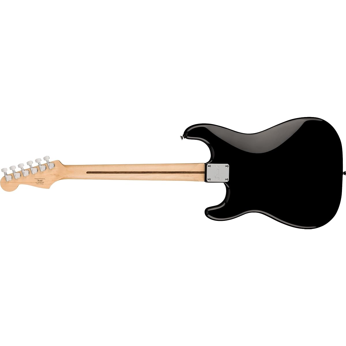 Fender Squier by Fender Squier Electric Guitar Squier Sonic™ Stratocaster® HT H, Laurel Fingerboard, Black Pickguard, Black with Soft Case