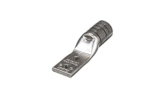 Panduit Domestic Genuine Copper Compression Terminal 2 Holes Standard Barrel with Hole for Confirming Wire Insertion Narrow Mounting Plate 750kcmil Mounting Hole 10.4mm Mounting Hole Spacing 25.4mm Pack of 6 LCDN750-38D-6