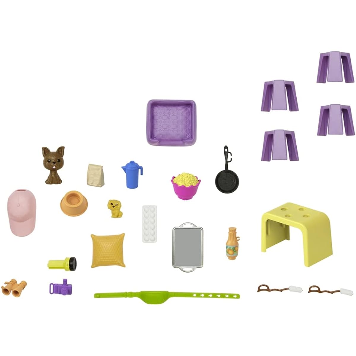 Barbie Dream Camper Vehicle Set Replacement Parts - HCD46 - Replacement Cookware Dog Supplies Camping Supplies