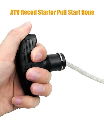 Recoil Starter Pull Start Rope Handle Cord for Polaris Big Boss 250 300 350L 400L 500 Hawkeye 300 Scrambler Sportsman Trail Boss Magnum ATV