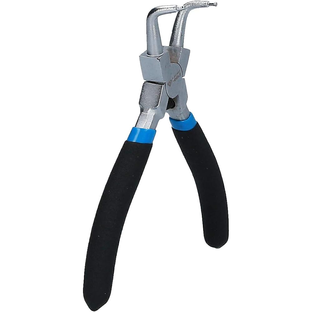 KS Tools Circlip Pliers for Internal Retaining Ring Angled 125 mm BT067008
