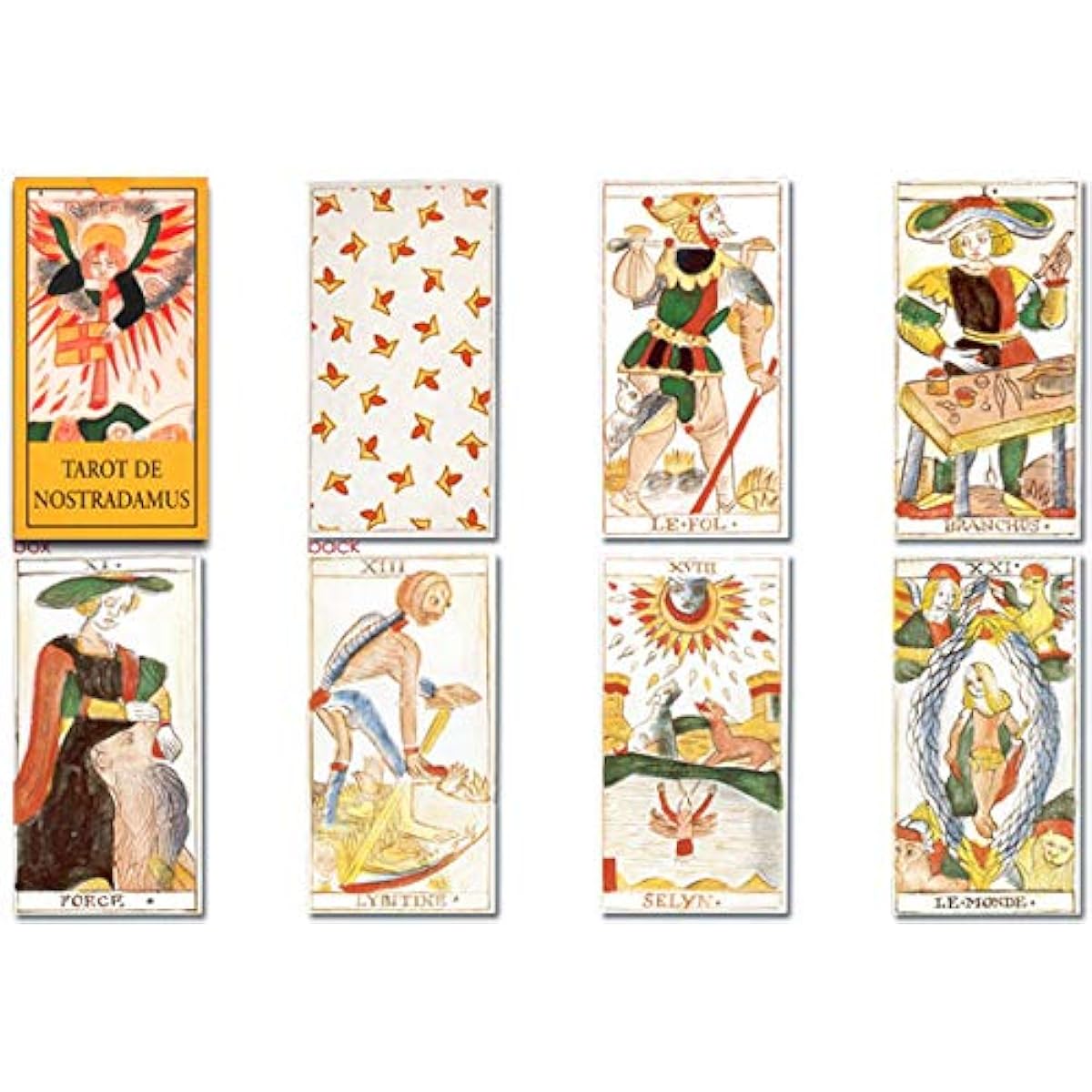[Jean-Pierre Payen Deck] Marseilles Tarot Nostradamus