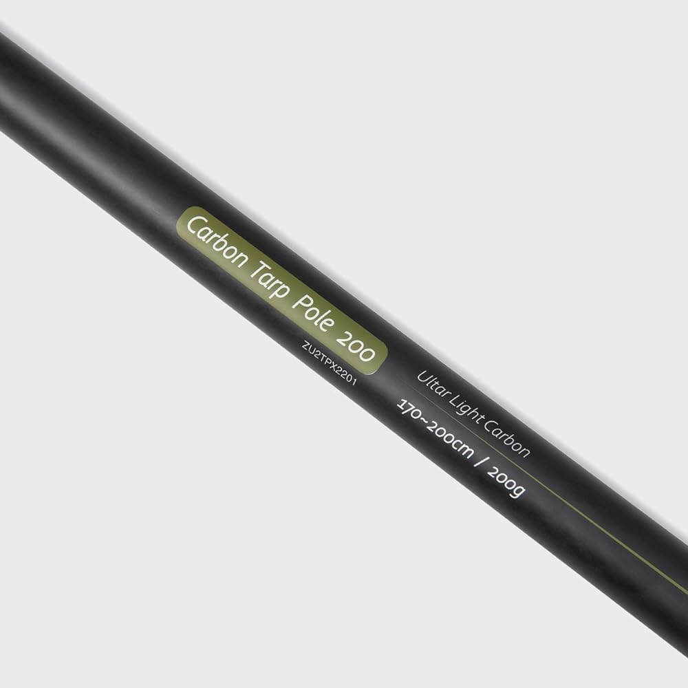 ZEROGRAM Carbon Tarp Pole 170-200/ Carbon Lightweight 200g Telescoping Tarp Pole Tarp