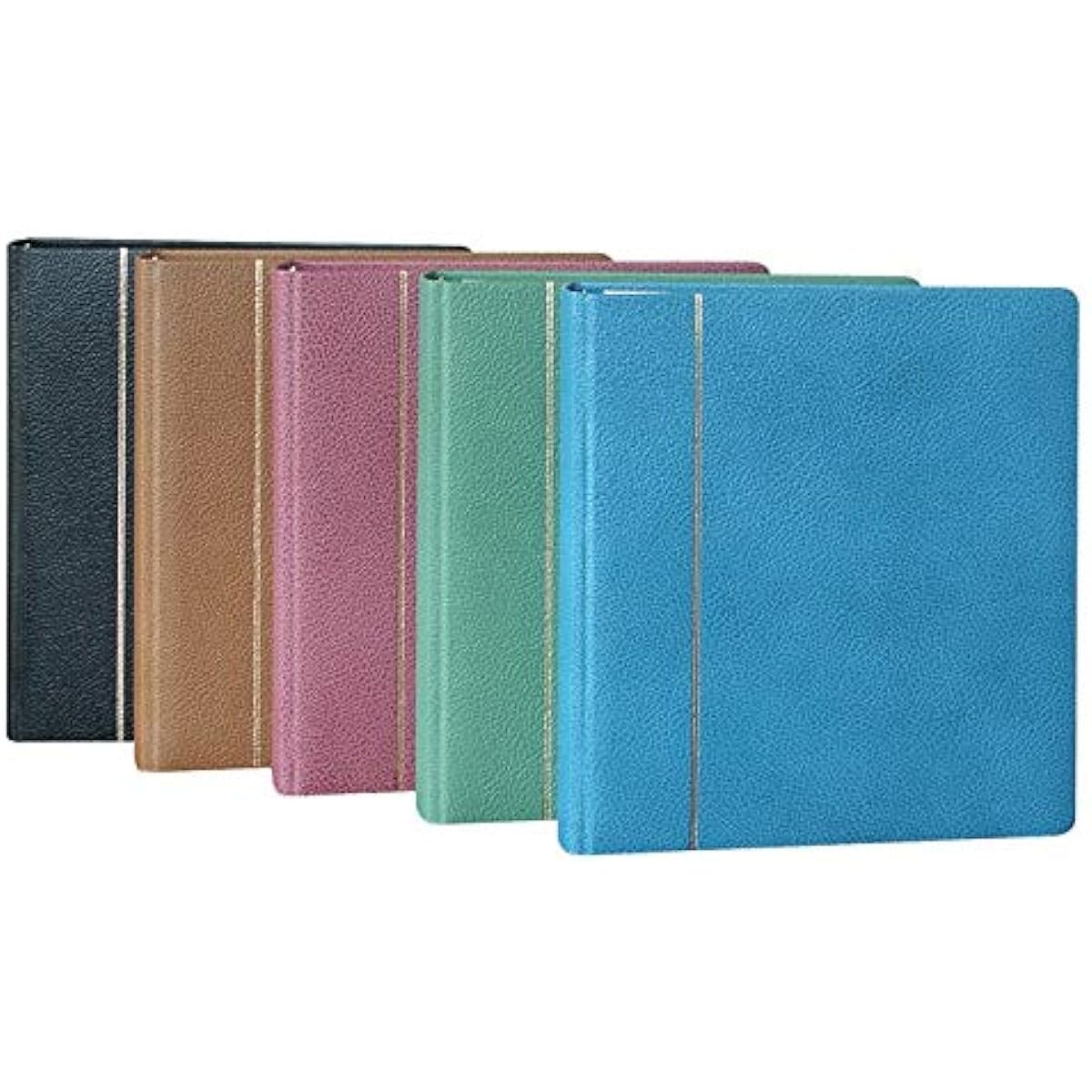 Lindner 1102L - S Ringbinder elegant leder-black