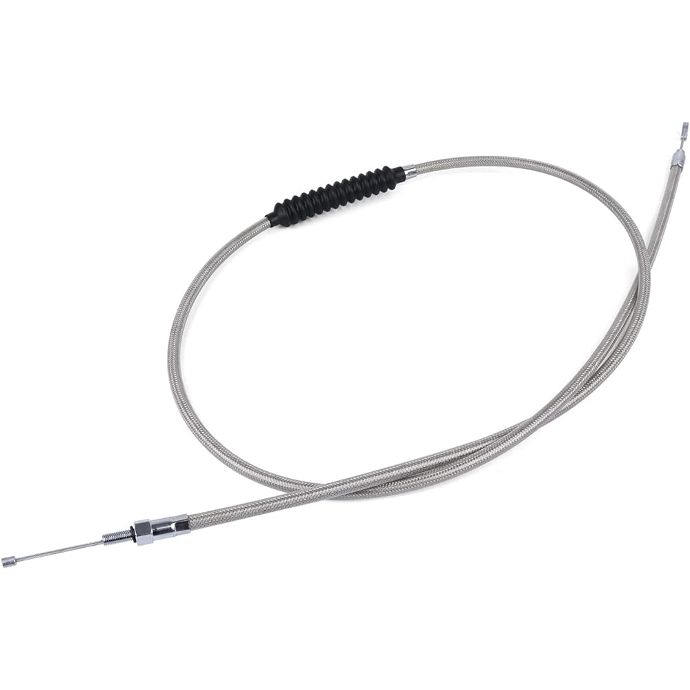 Worldmotop 63" 67" 71" 75" 79" Throttle Cable Harley Iron XL 883 1200 Dyna Softail Fat Boy Heritage Road King Throttle Clutch Cable Wire (79")
