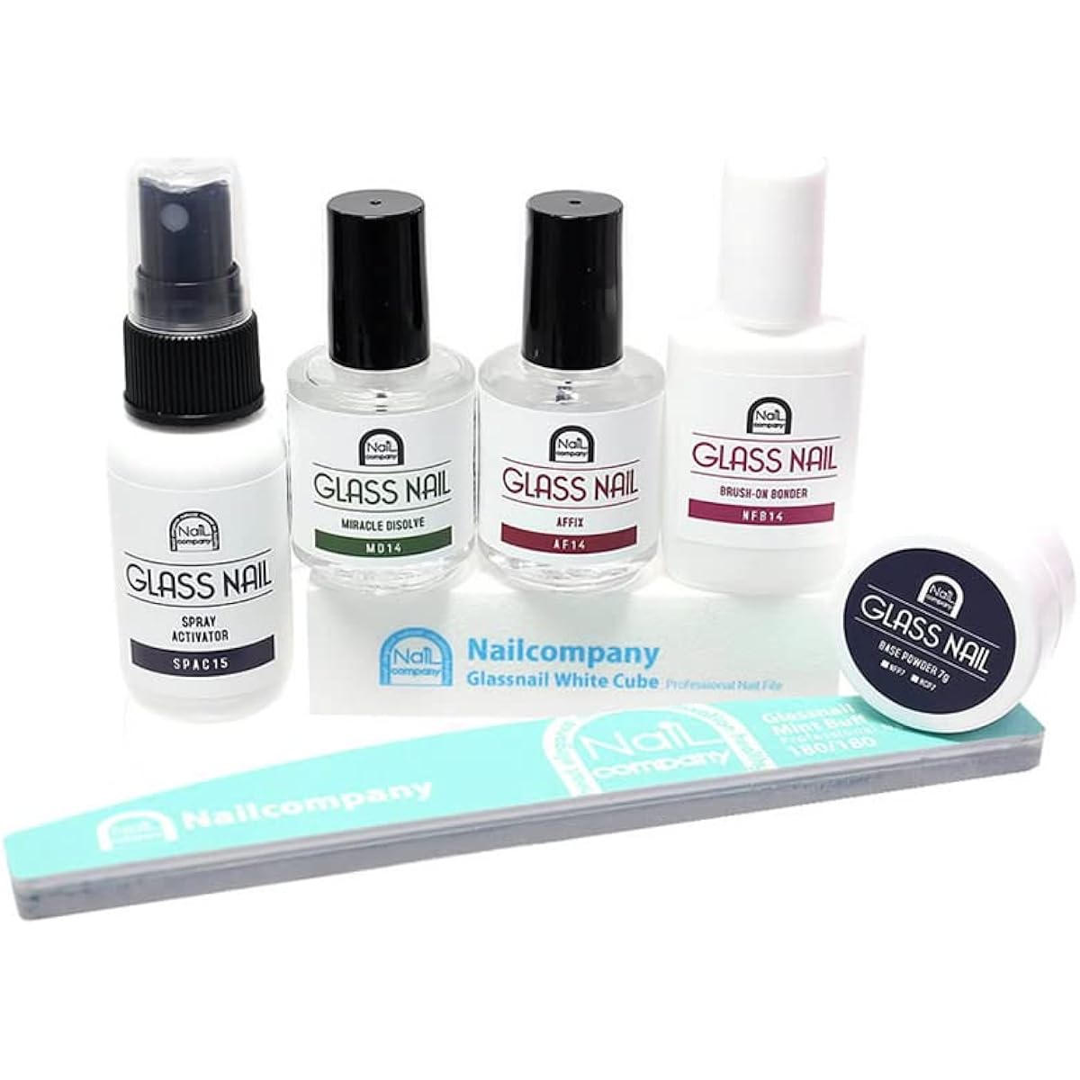 Glass Nail Starter Kit - Nail reinforcement ideal for guitar nails - Guitar nails - For those with weak nails that break and are thin.
