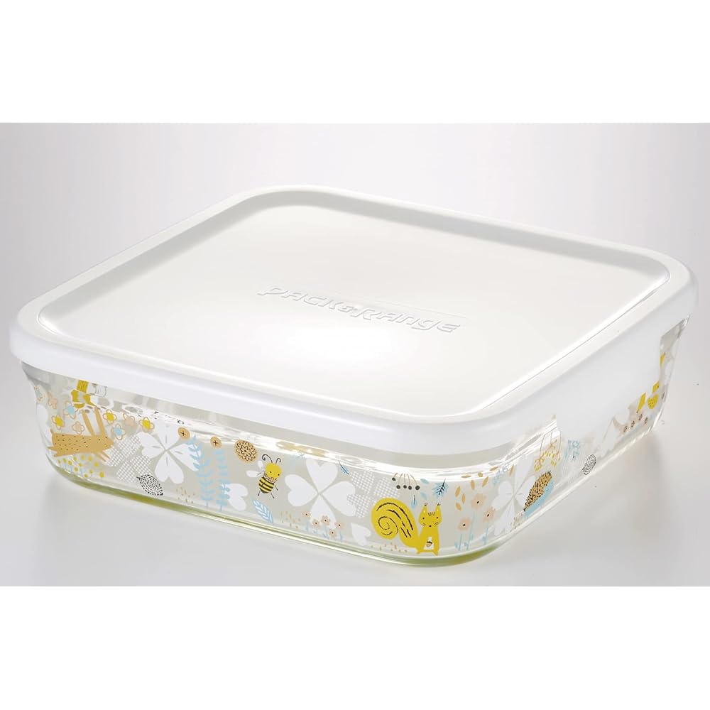 iwaki Heat-resistant Glass Airtight Container Shinji Kato Nordic Garden System Set Pack & Range PS-PRNSNF7