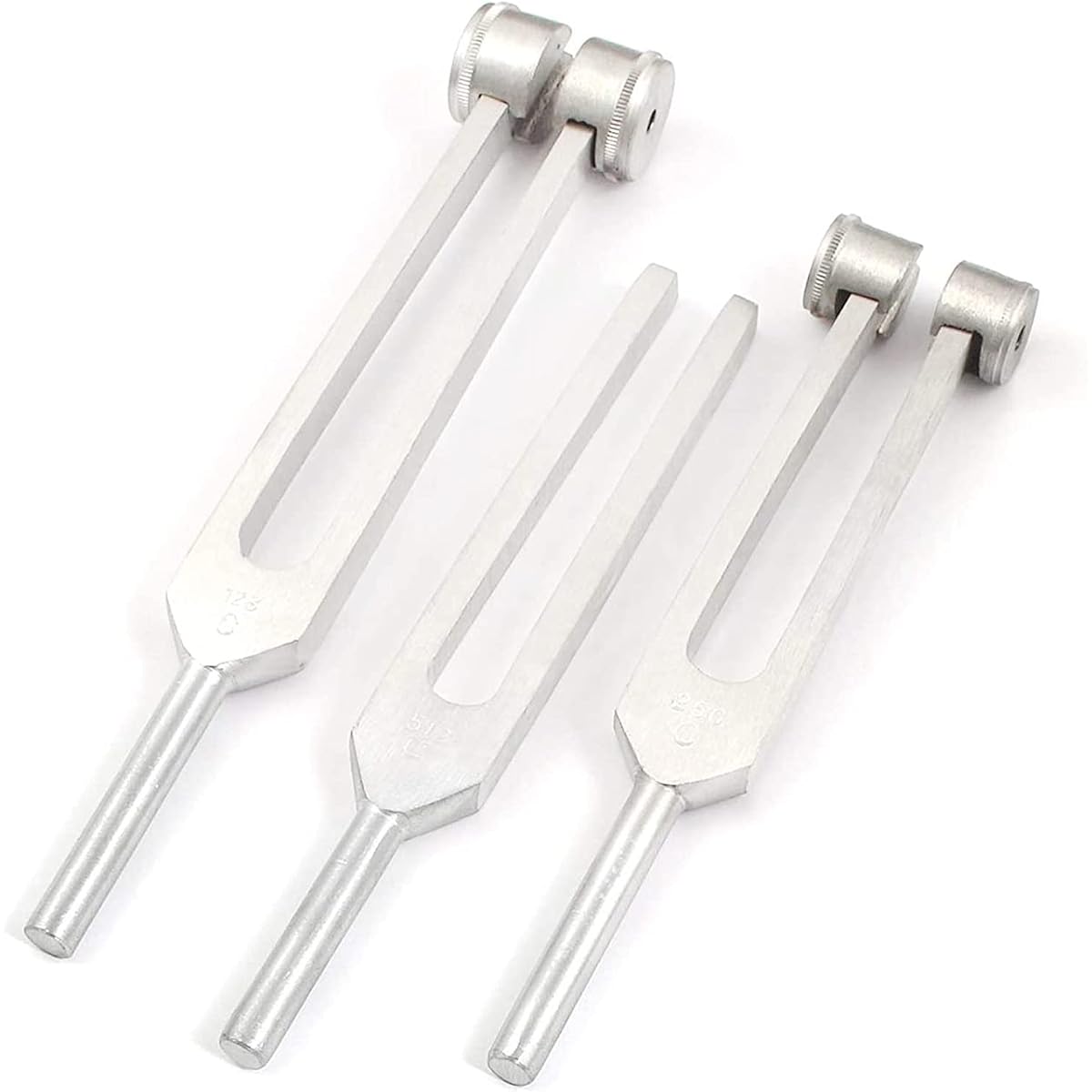 OdontoMed2011 Aluminum Sensory Tuning Fork Set of 3 C 128 256 512