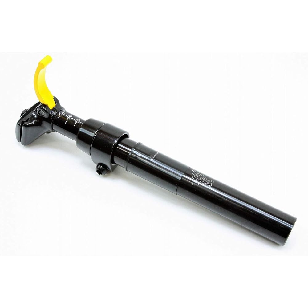 Lever type height adjustment pillar dropper seat post suspension seat post 30.9mm (with 31.6mm adapter)/370mm SPD-602/ISO-C anti-theft, special bolts used! 34.9mm with seat clamp