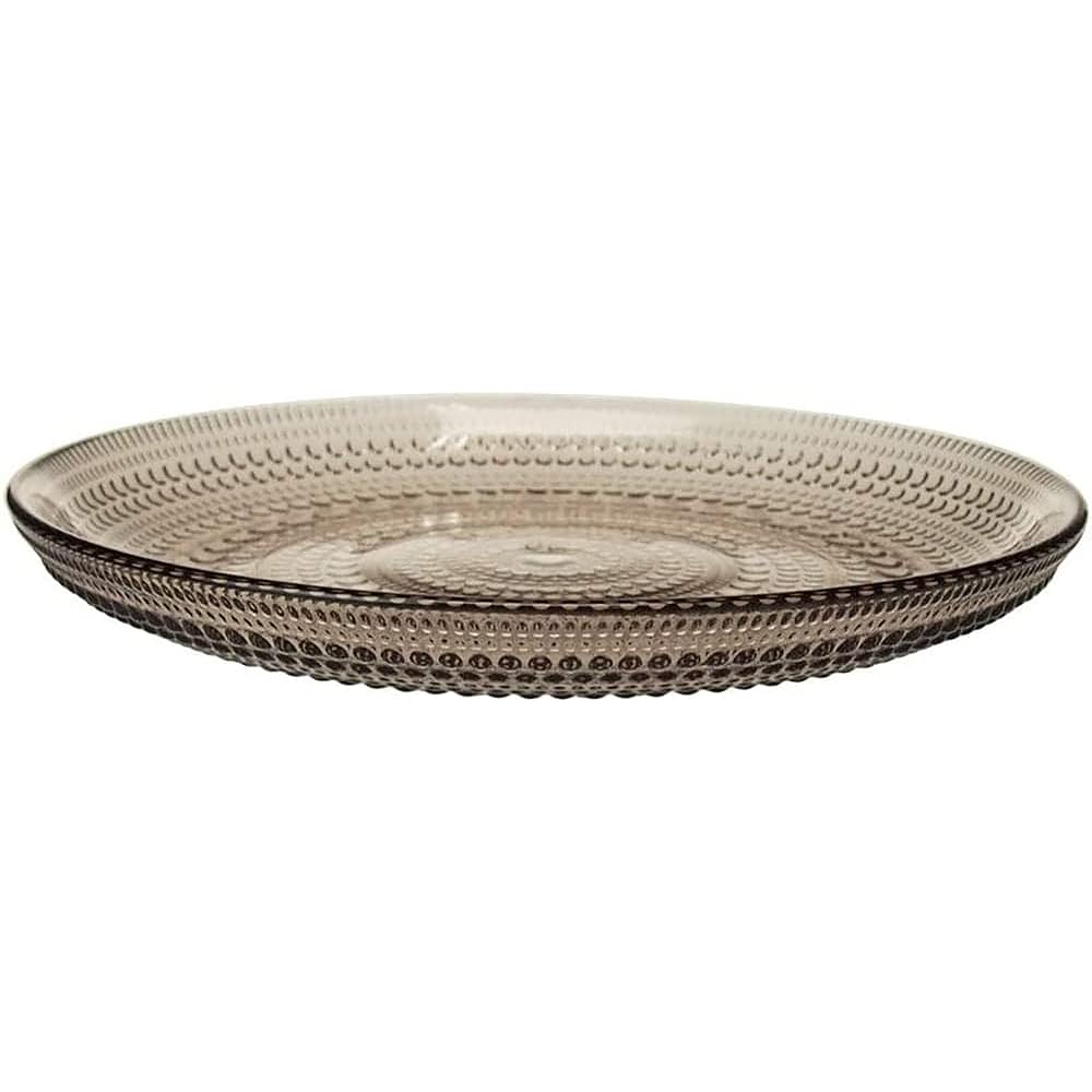 [Regular Imported Goods] Iittala Kastehelmi Plate Dish 17cm Pair Set (2 pieces) Clear 1053564