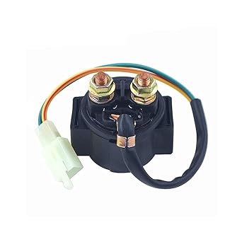 Starter Relay Starter Solenoid Relay for 4 Stroke GY6 Engine 50cc 70cc 90cc 100cc 150cc 200cc 250cc Dirt Bike Scooter Go Kart Dne Buggy