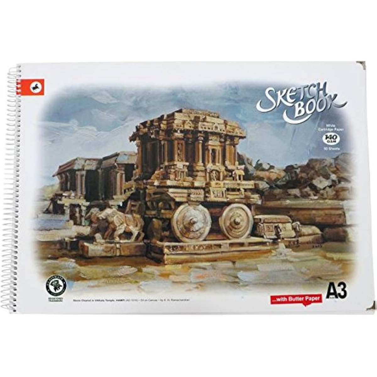 Idol Collections A3 Sketchbook/Artbook/Drawing Book 50 Pages (Butter Paper Included)