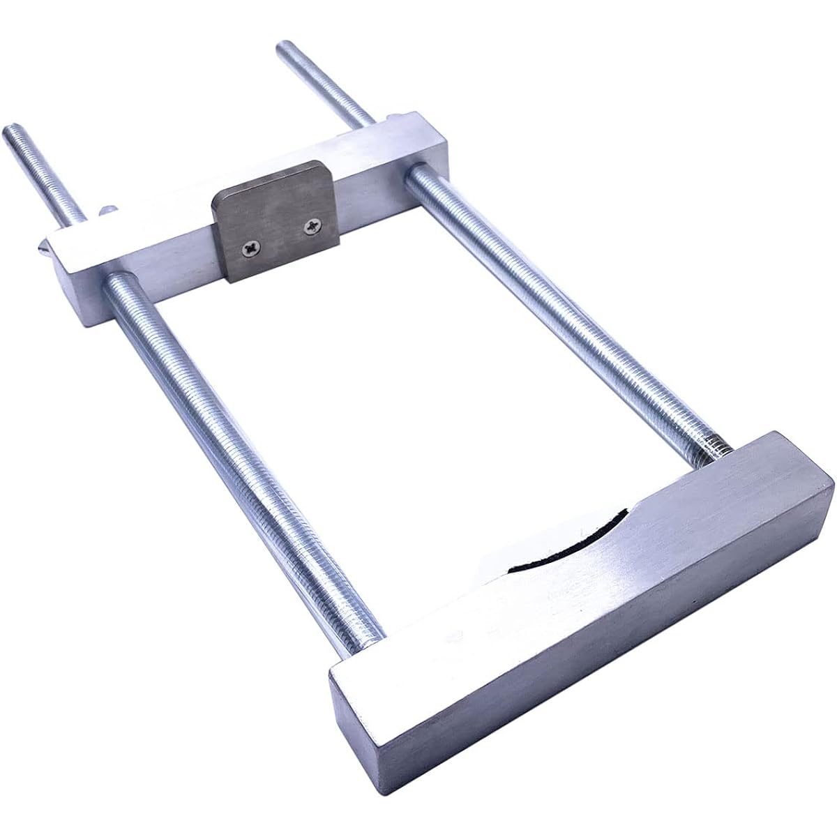 TUOREN Cello Repair Clamp Adjustable Neck Fingerboard Fixing Clamp Clip Cello Making Tool Holder Silver