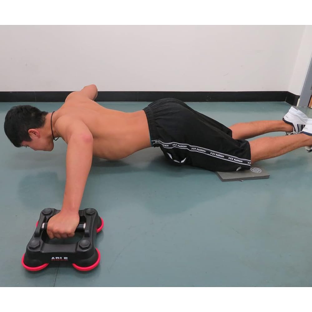 Abdominal muscle roller for both hands and feet, spider macho, advanced, omnidirectional rotation, ab roller (1 set contains 2 pieces)