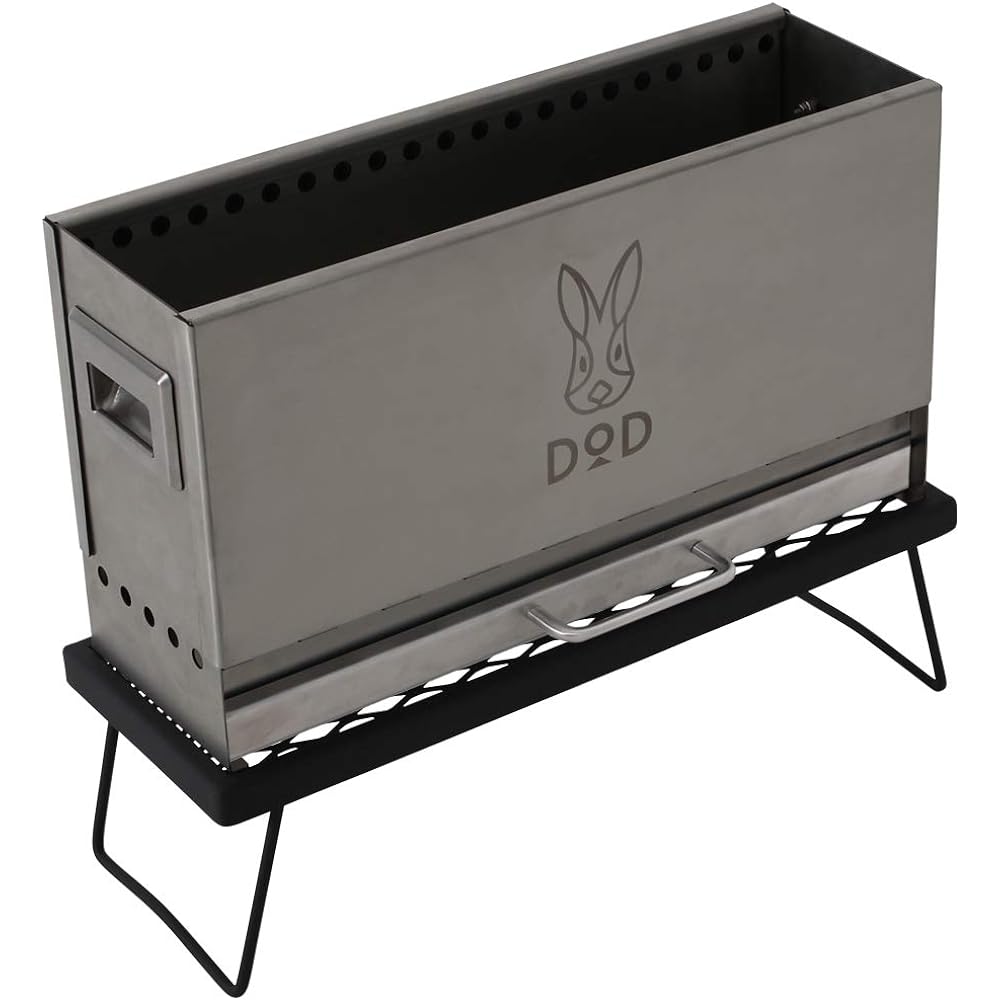 DOD Mechamoe Fire Secondary Combustion Visible Bonfire Stand Heat Resistant Table Storage Bag Standard Included Q3-626-SL