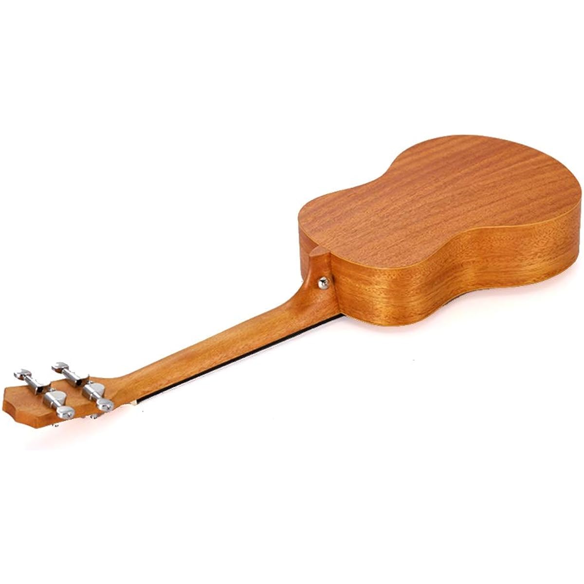 Ukulele, Ukulele 4 String Hawaii Guitar Instrument Includes Bag Pick String Capo Tuner Setting Wipe For Kids and Music Beginners (Color : Natural, Size : 21 inches)