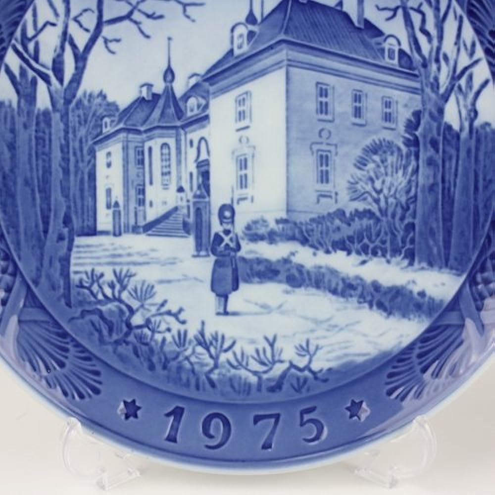 "Parallel Import Product" Year's Plate 1975 Macilisborg Palace [Parallel Import Product]