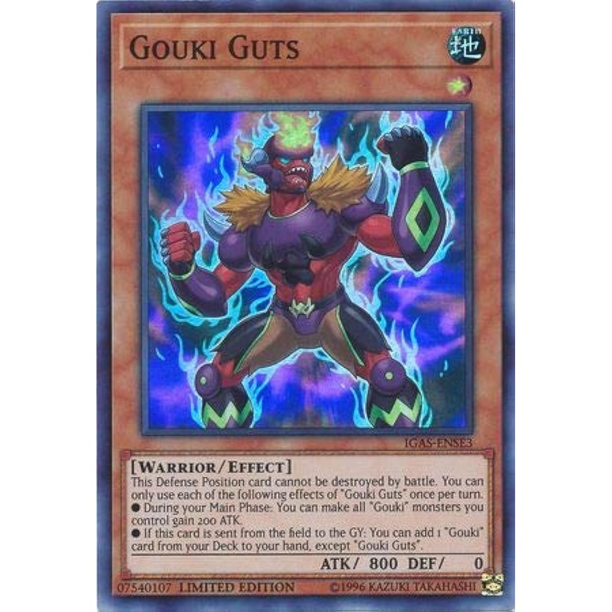Gouki Guts - IGAS-ENSE3 - Super Rare - Limited Edition
