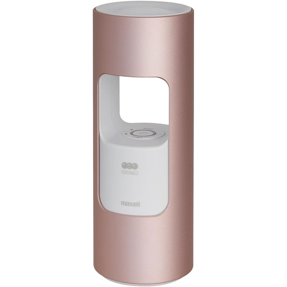 maxell OZONEO OZONEO Low Concentration Ozone Disinfectant Deodorizer Approximately 1~8 tatami Pink Silver/MXAP-AR201PS