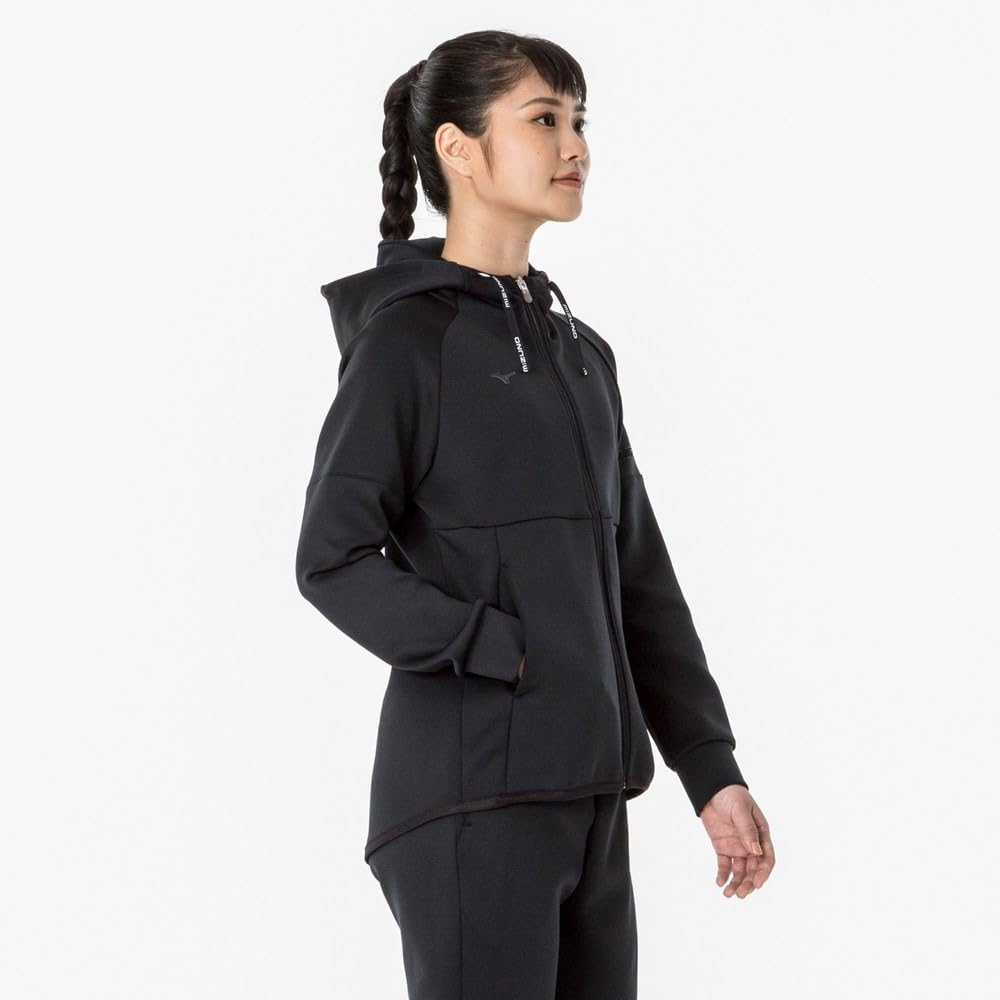 [Mizuno] 32MCA330 Women's Training Wear Stretch Sweat Hoodie Hoodie Jersey Easy to Move