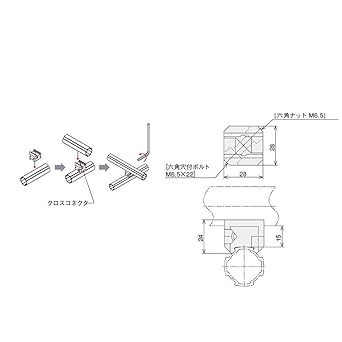SUS cross connector GFJ-A11A 10 sets included