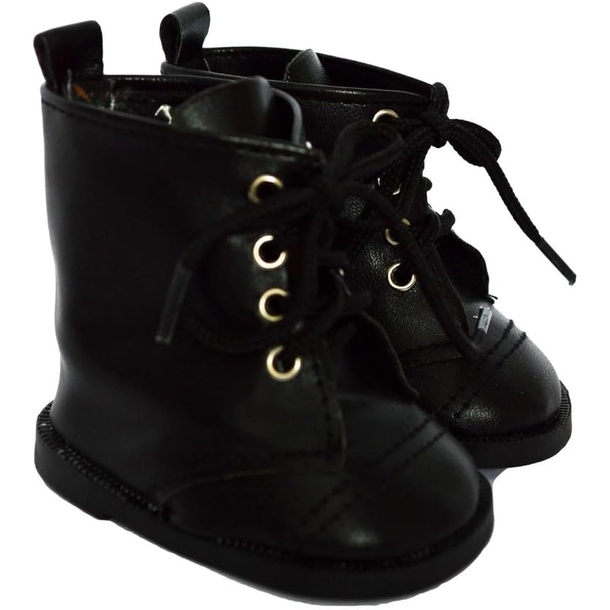 18" Doll Boots - Stylish Boots for Kennedy and Friends 18" Fashion Girl & Boy Dolls - Fits All 18" Fashion Dolls (Black)