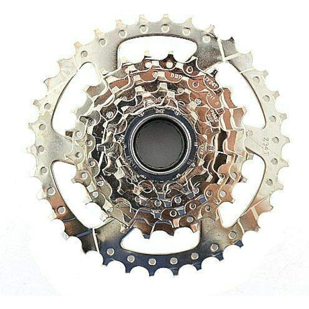 DNP 7 Speed Screw-on Freewheel Nickel Plate 11-34T #ST1781