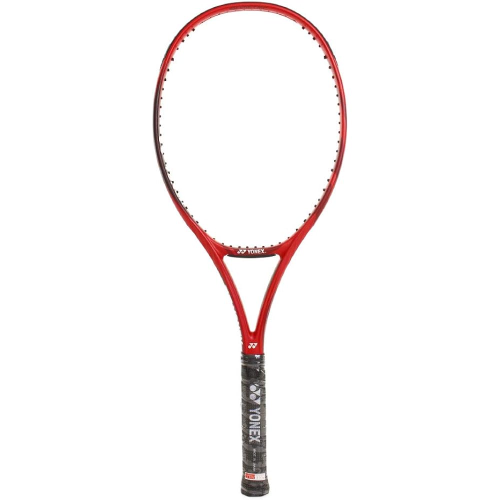 YONEX Rigid Tennis Racket Frame Only V Core 98 with Exclusive Case Made in Japan Flame Red
