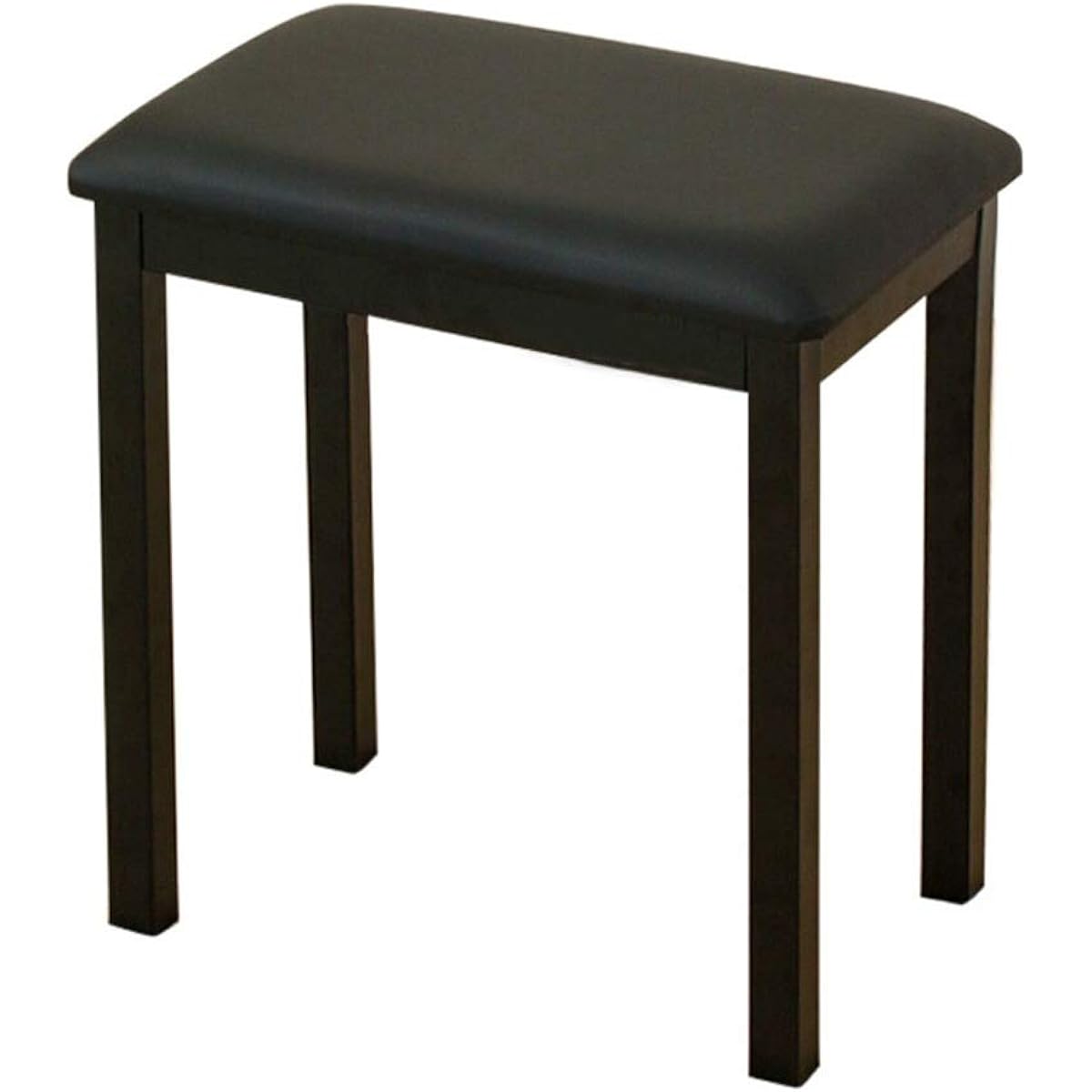 Musical Instrument Stool PU Leather Piano Stool Electronic Piano Stool Digital Piano Chair Keyboard Stool Elastic Cushion Comfortable, Stable and Versatile (Color: Black, Size: 44x30x45cm)