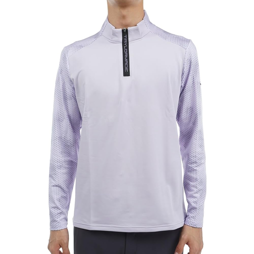 [TaylorMade] Mock Shirt Wind Block Half Zip Men's