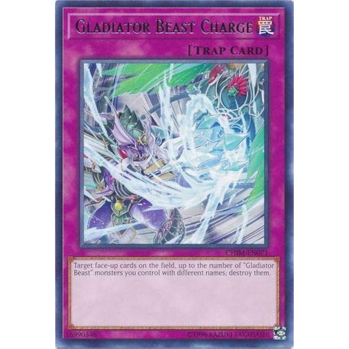 Gladiator Beast Charge CHIM-EN071 Rare Unlimited Edition