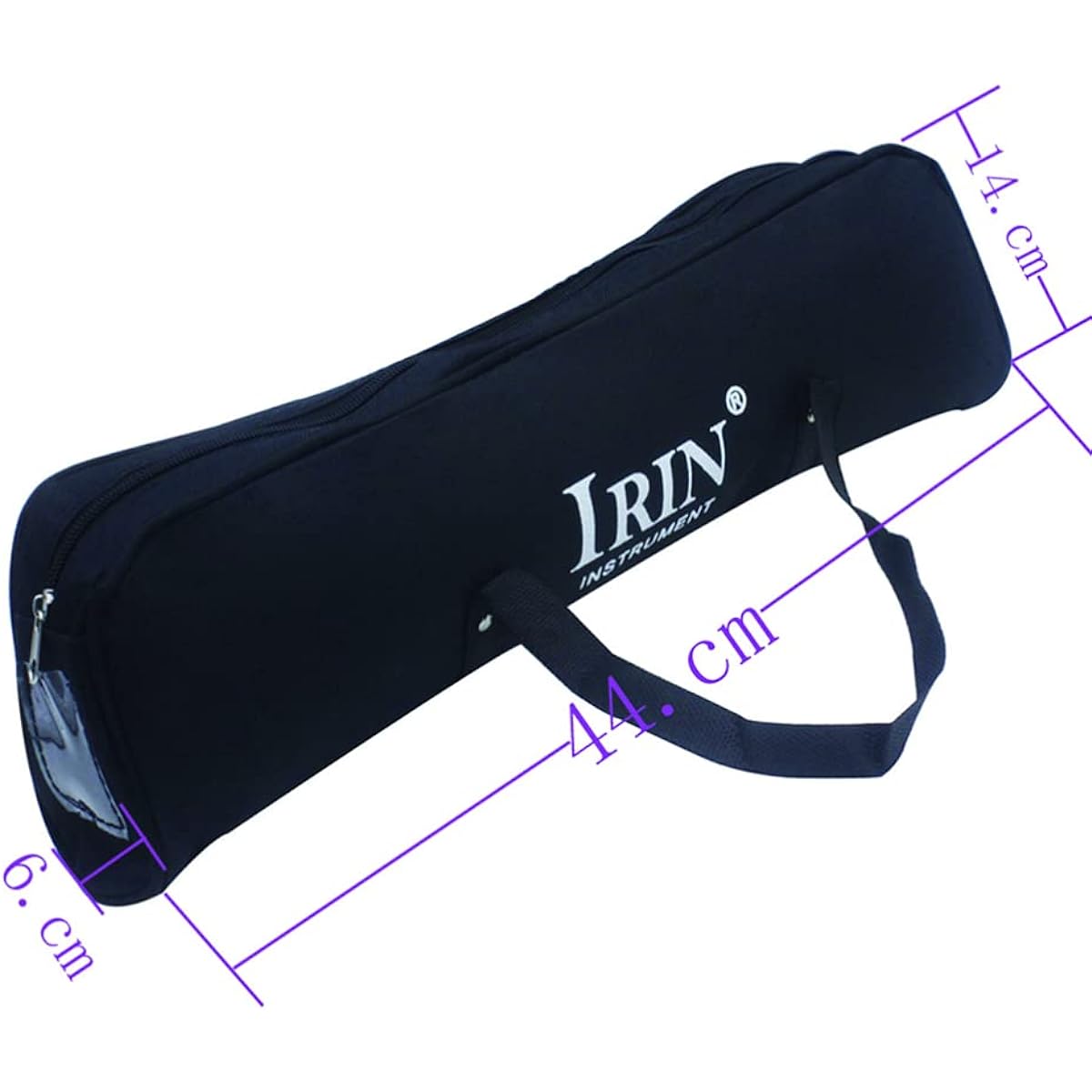 Happyyami 32 Key Melodica Carrying Case Keyboard Piano Storage Bag Organ Gig Pouch Musical Instrument with Shoulder Strap Handle for Travel Black