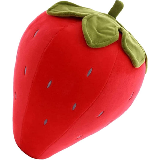 AUCOOMA Cute Fruit Stuffed Animals Strawberry Plush Pillow Soft Plush Toys for Kids Girls 10 Inch