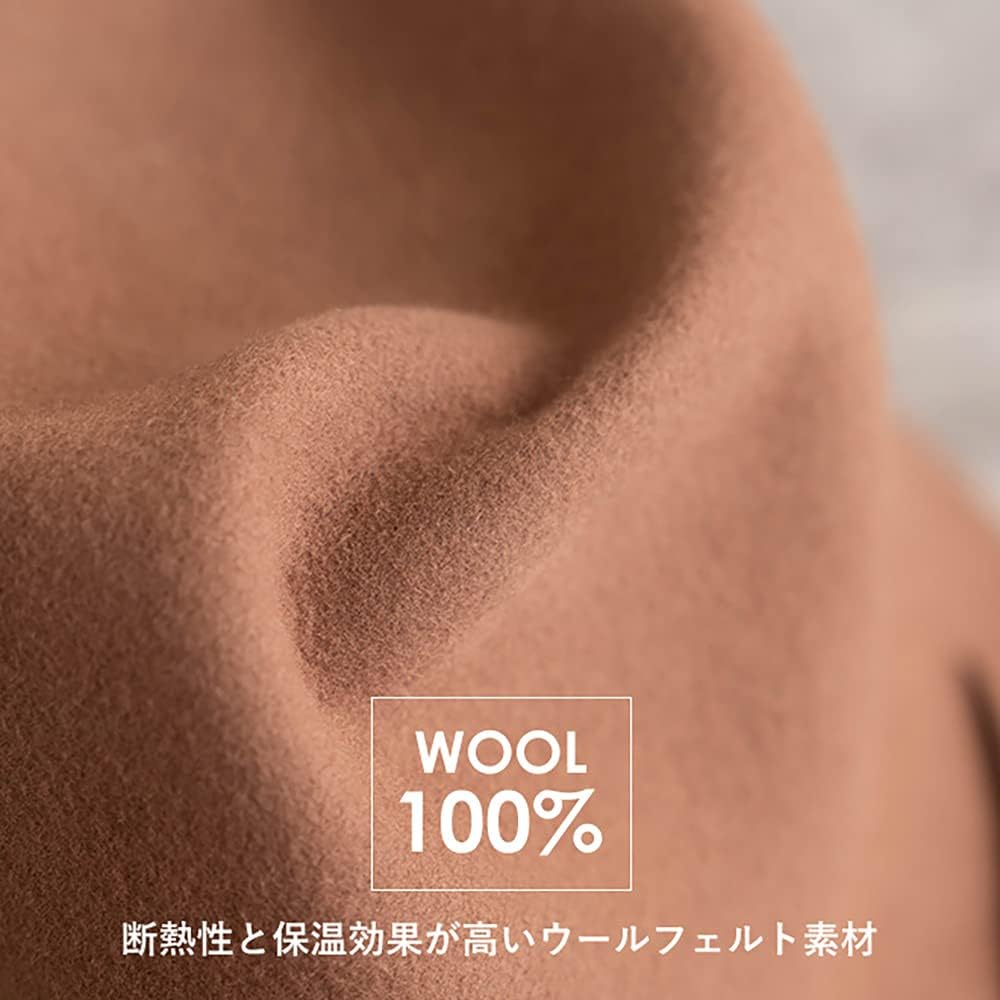 [Nakota] OUTDOOR FELT SAUNA HAT Outdoor Felt Sauna Hat Hat Sauna Cap
