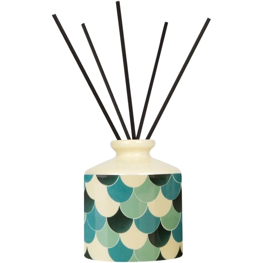 WAX LYRICAL FIRED EARTH Ceramic Diffuser 200ml Green Tea & Bergamot