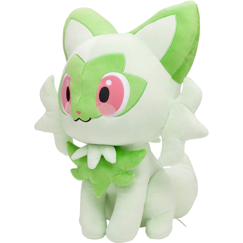 Pokemon Center Original Plush Toy Life-sized Nyaoha 50 x 44 x 41 (H x W x D: cm)