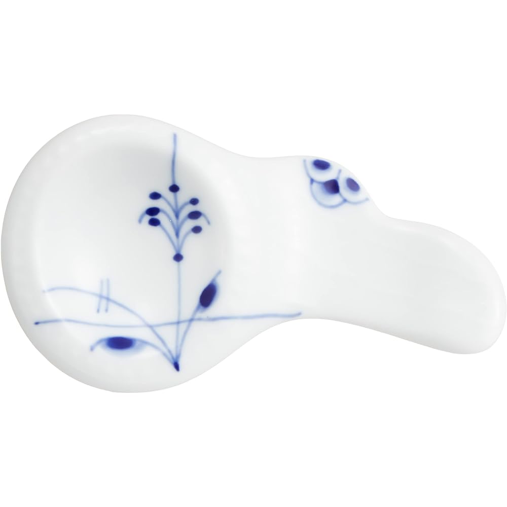 [Regular Imported Product] Royal Copenhagen Blue Palmette Bowl Dish 15cm Wedding Gift Present 1061954 White