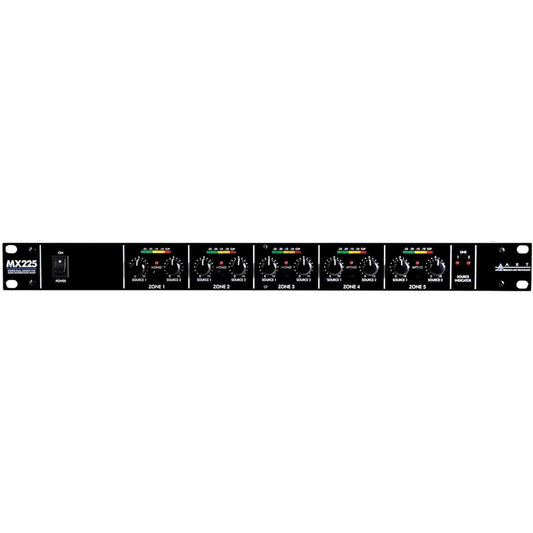 ART Stereo Dual Source 5 Zone Mixer MX225 [Domestic regular import product]