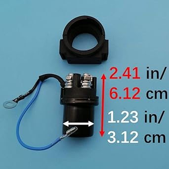 Tuzliufi Starter Solenoid Power Trim Tilt Relay Switch Yamaha 6E5-8195A-01-00 6E5-8195B-01 6E5-8195C-01-00 6E5-81950-00 6E5-81950-01-00 50 30831 5031483 5032195 50 34362 5032197 Z433.