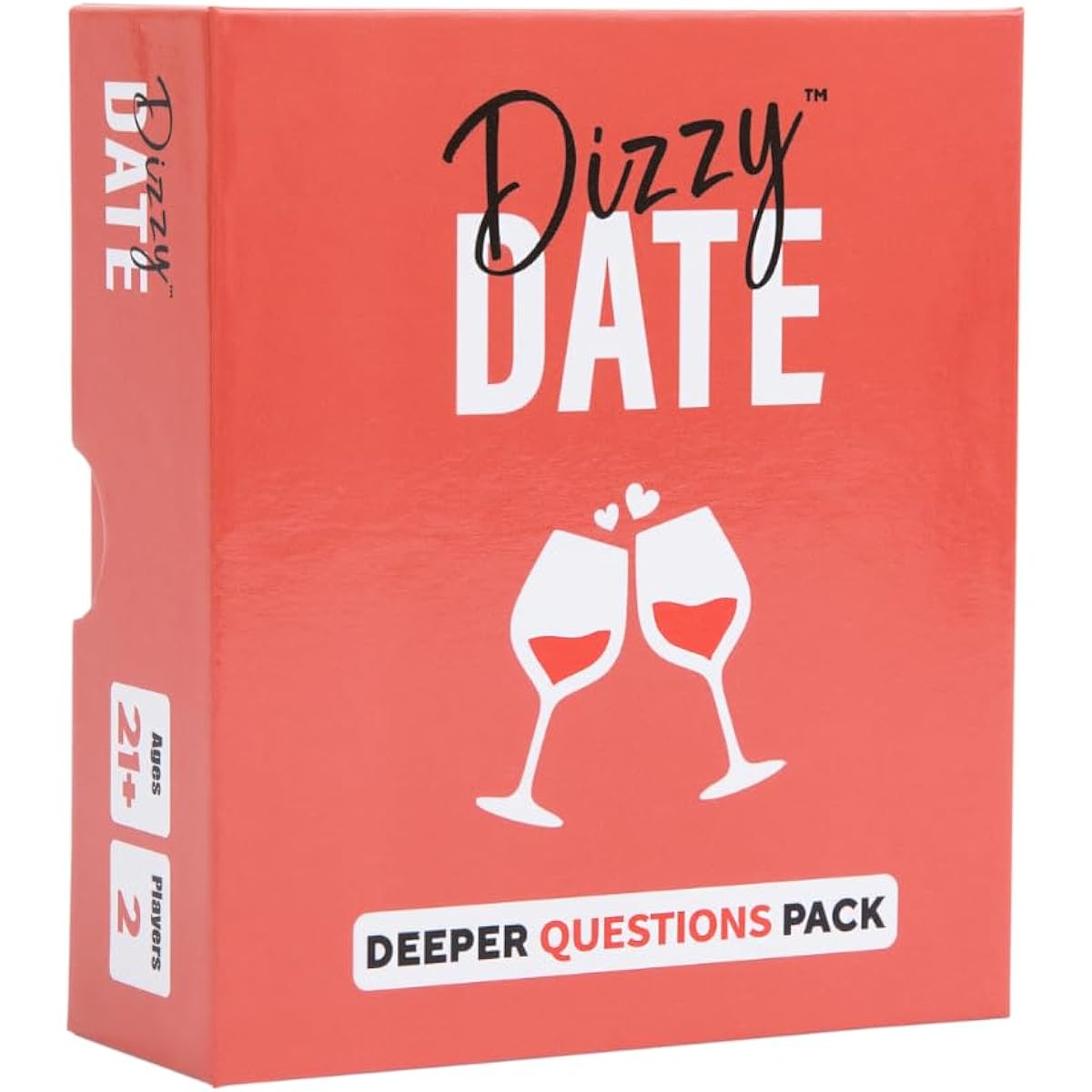 Dizzy Date: The 2nd Date - Deeper Questions Expansion Pack. Date Night Card Game. Perfect Valentine's Day Gift!