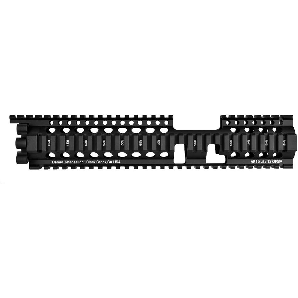 Mad Bull Airsoft Daniel Defense Official AR15 Lite RAS FSP 12" Black D01-031