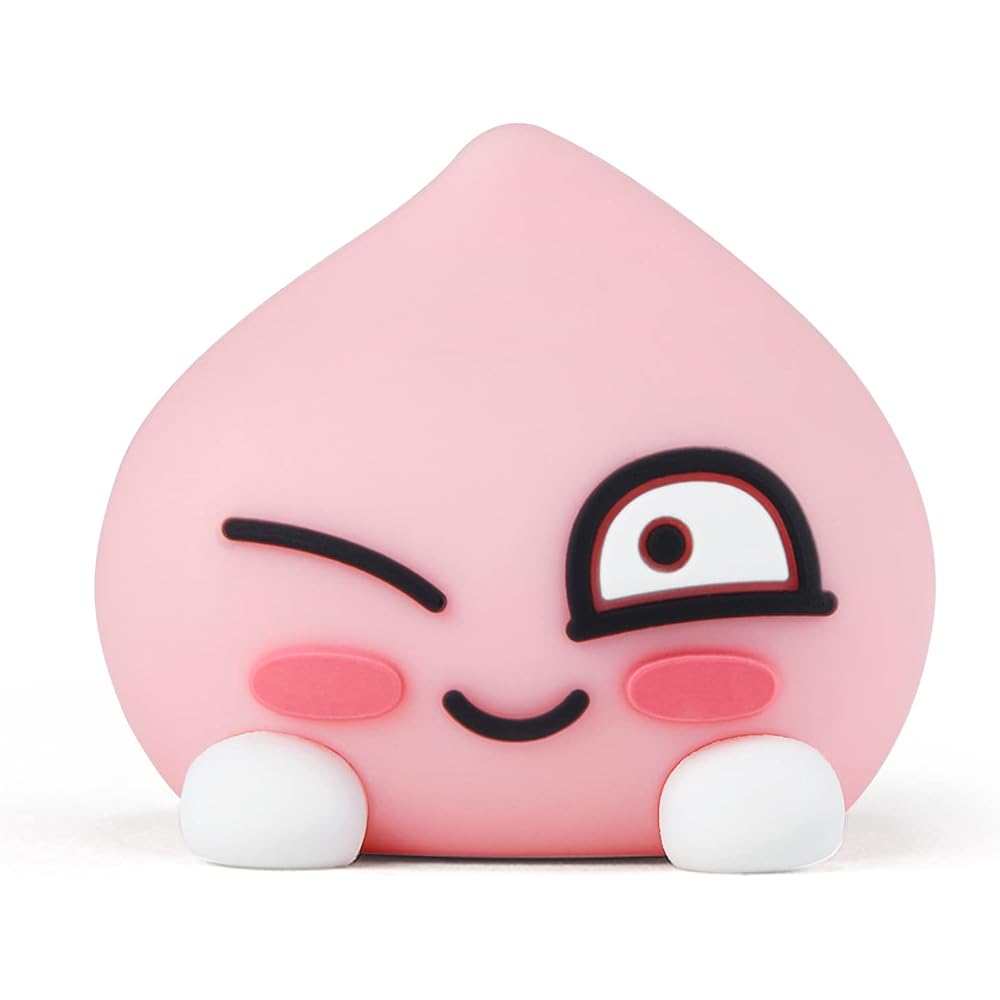 [Official] KAKAO FRIENDS GOLF Smile Face Ball Marker, 3D Golf Marker, Magnetic Detachable